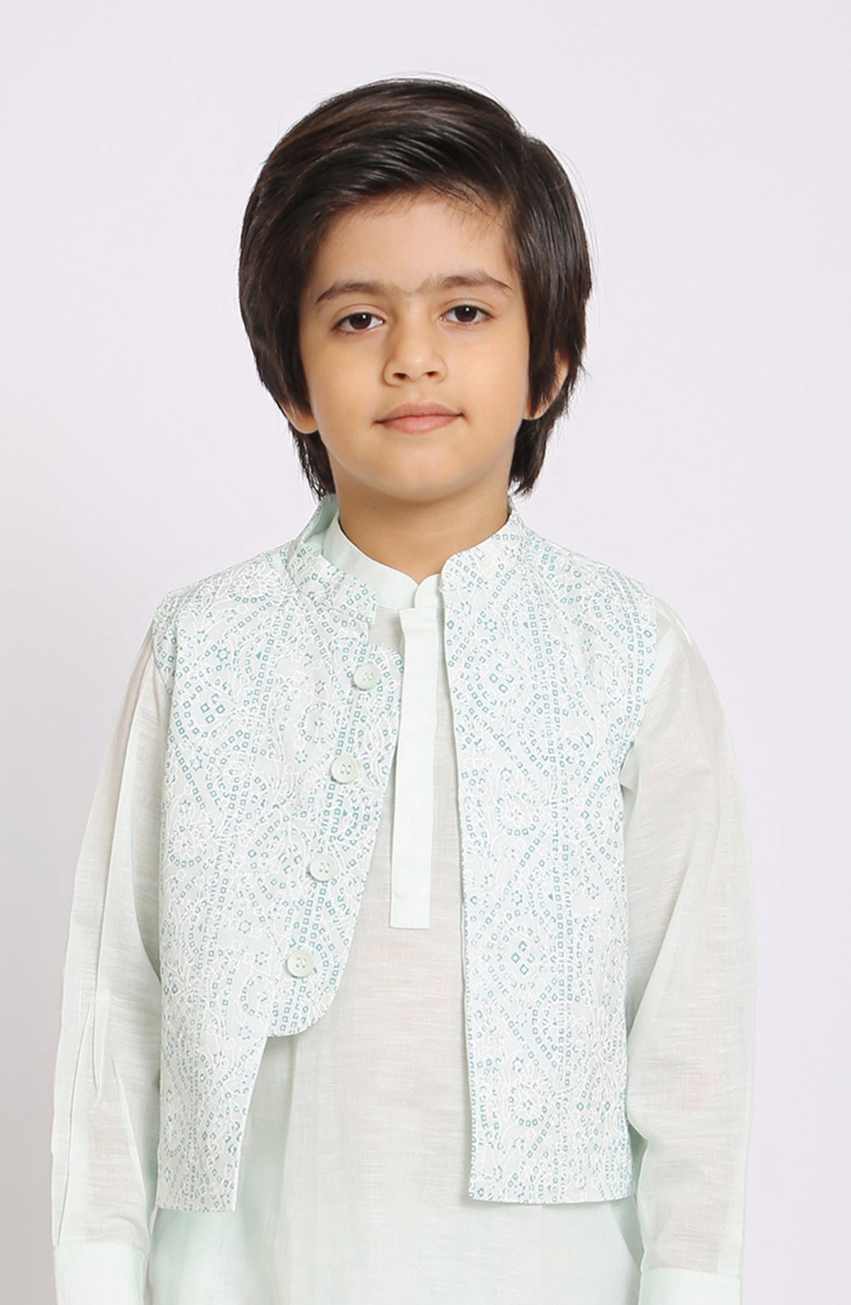 Block Printed Waistcoat Infant