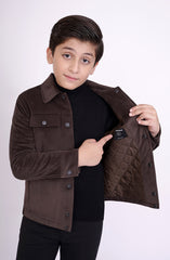 Boys Quilted Shacket