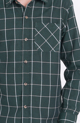 Boys Yarn Dyed Check Shirt