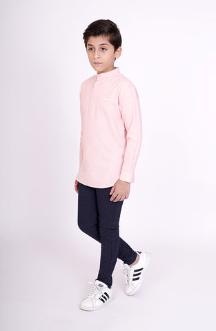 Boys Half Placket Shirt