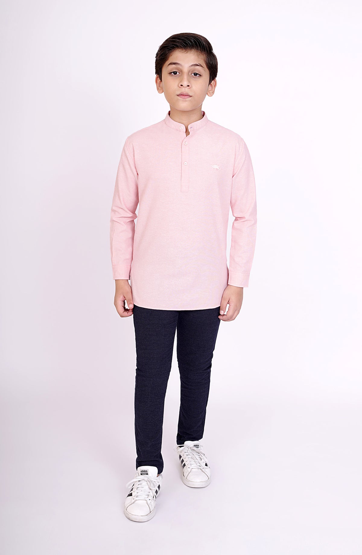 Boys Half Placket Shirt