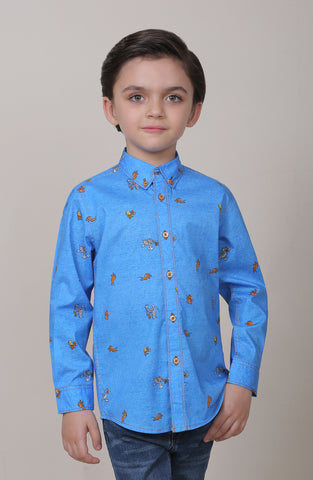 Tom & Jerry Shirt-Blue