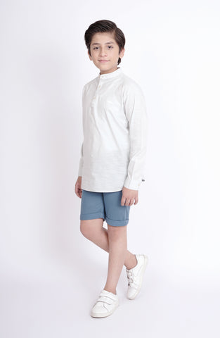 Boys Half Placket Shirt