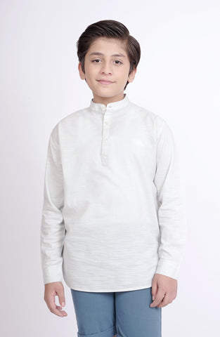 Boys Half Placket Shirt