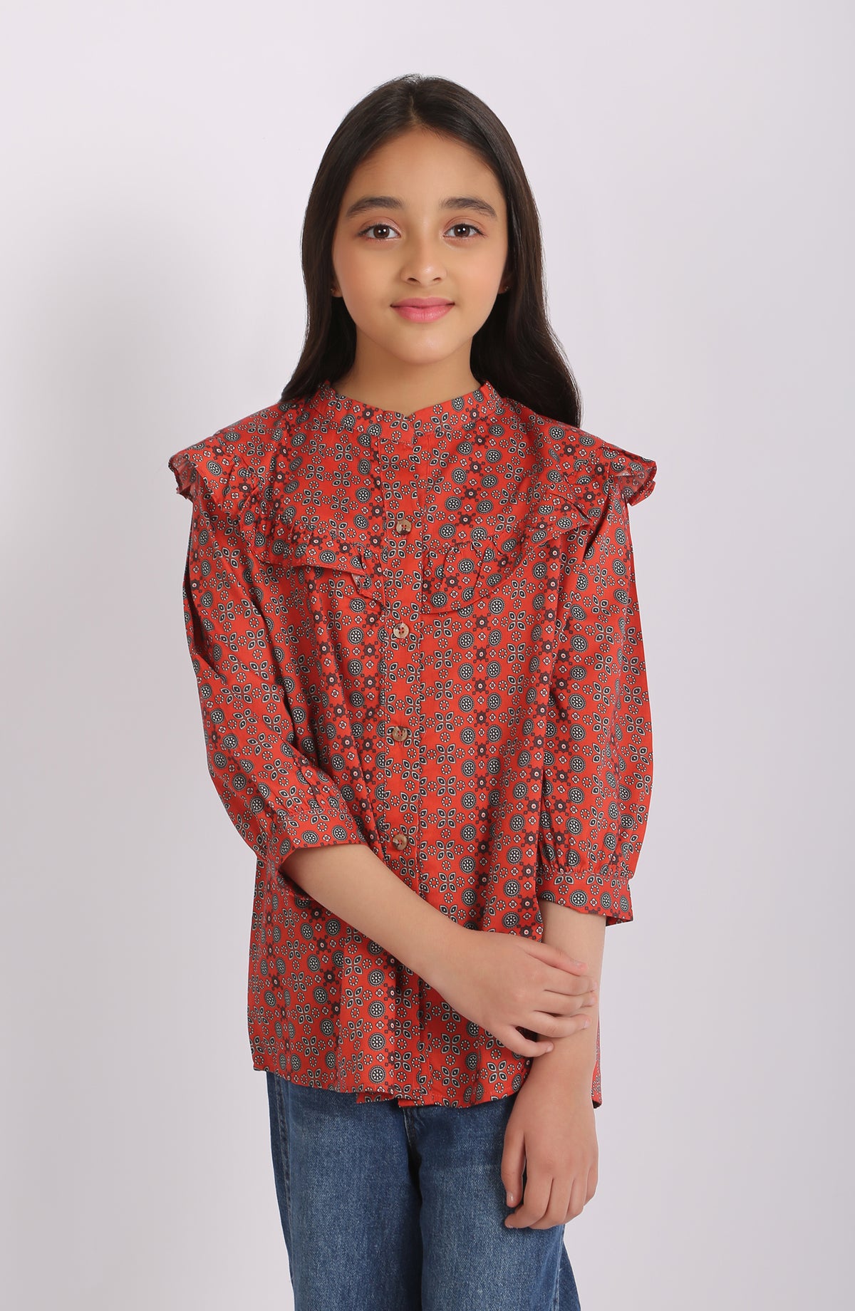 Ajrakh Printed Top