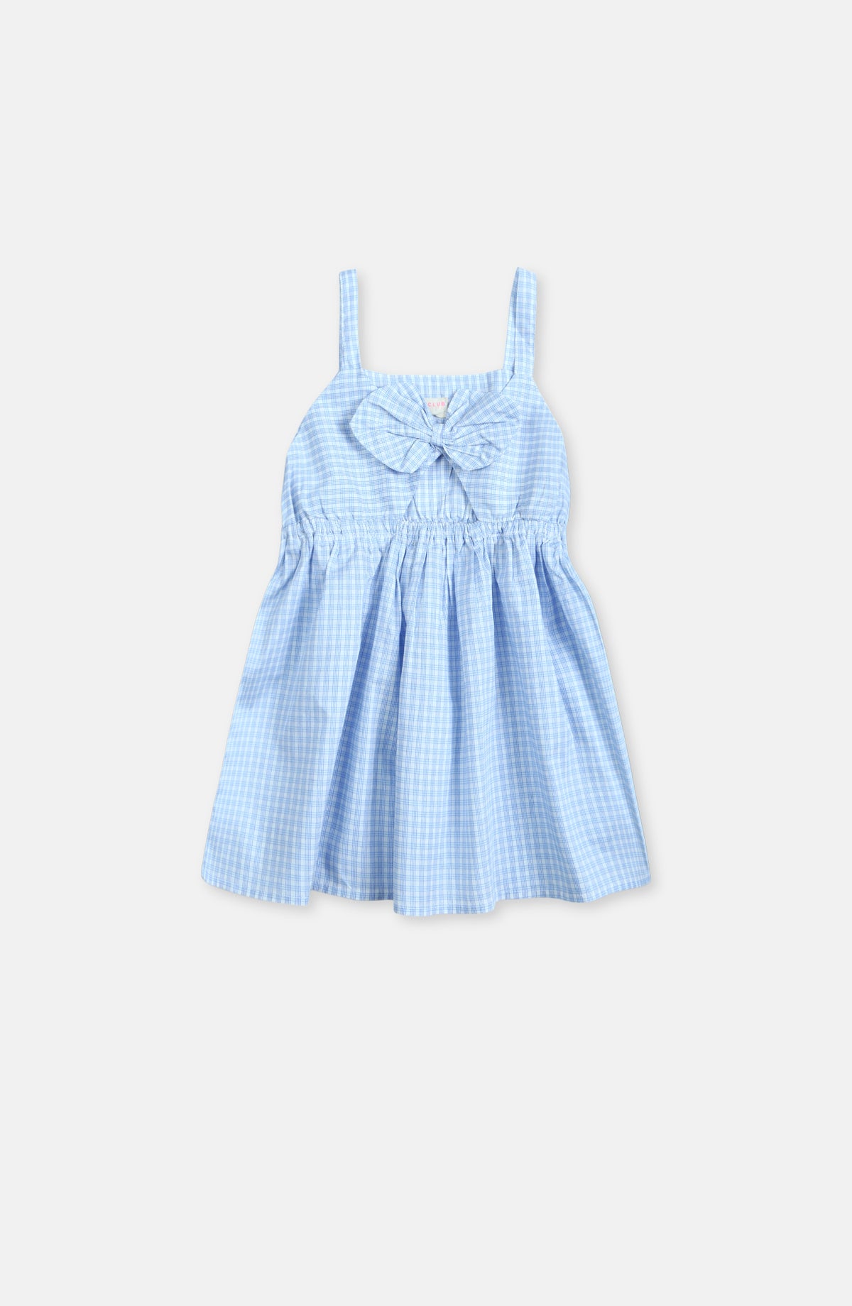 Checkered Bow Dress