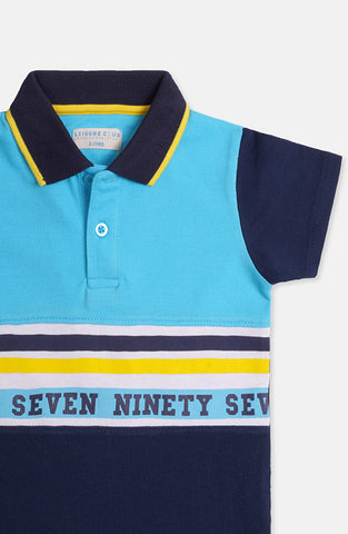 Ninety Seven Color Block Polo