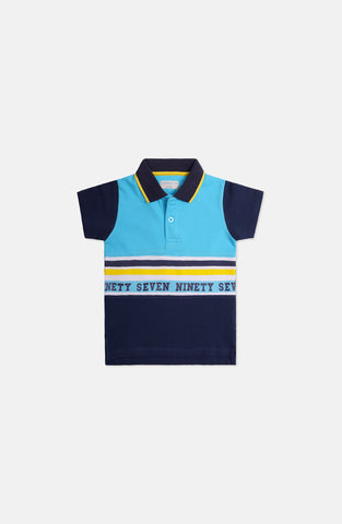 Ninety Seven Color Block Polo