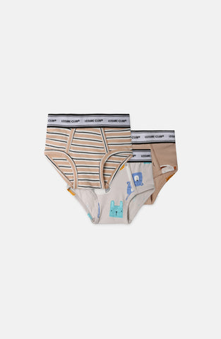 Printed 3 Pack Underwear