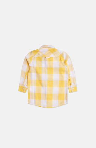 Infant Boys Flannel Check Shrt