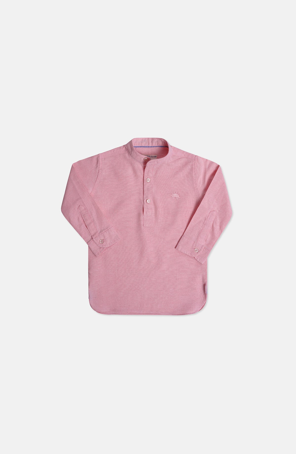 Infant Boys Half Placket Shirt