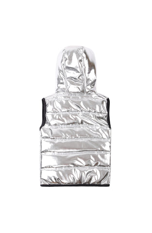 Metallic Puffer Jacket