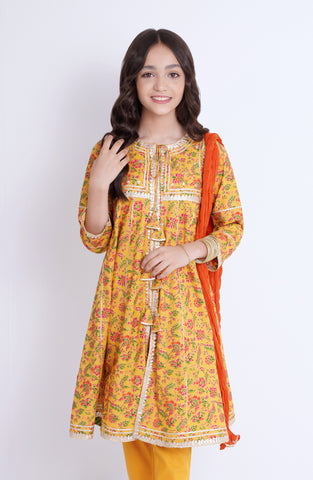 Gul Rang 3 Pcs Suit