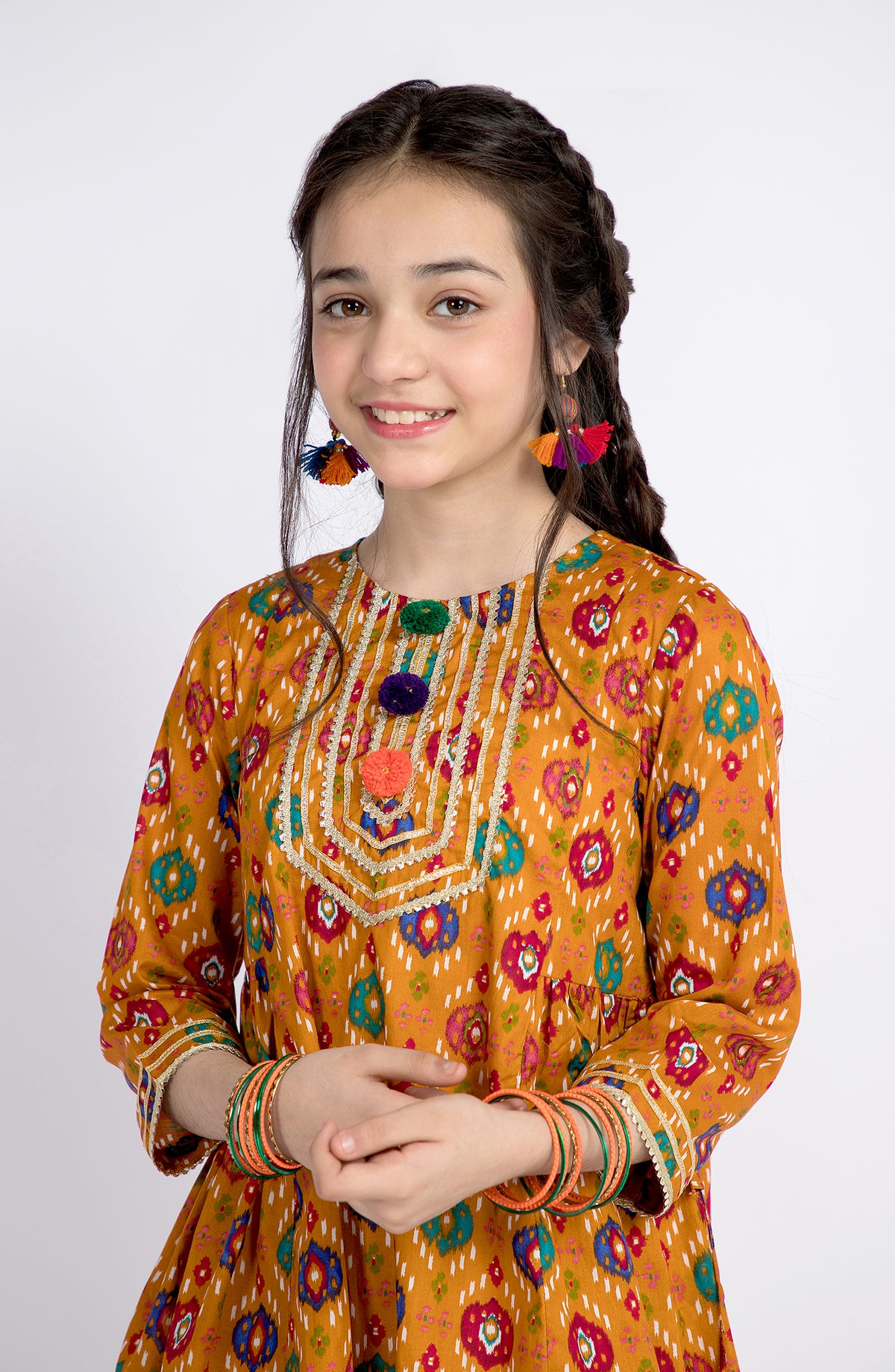 Zarmina Kurti With Shalwar