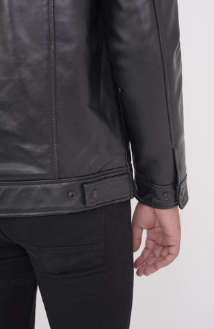 Leather Aviator Jacket