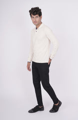 Slim Fit Polo In Full Sleeve