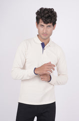 Slim Fit Polo In Full Sleeve