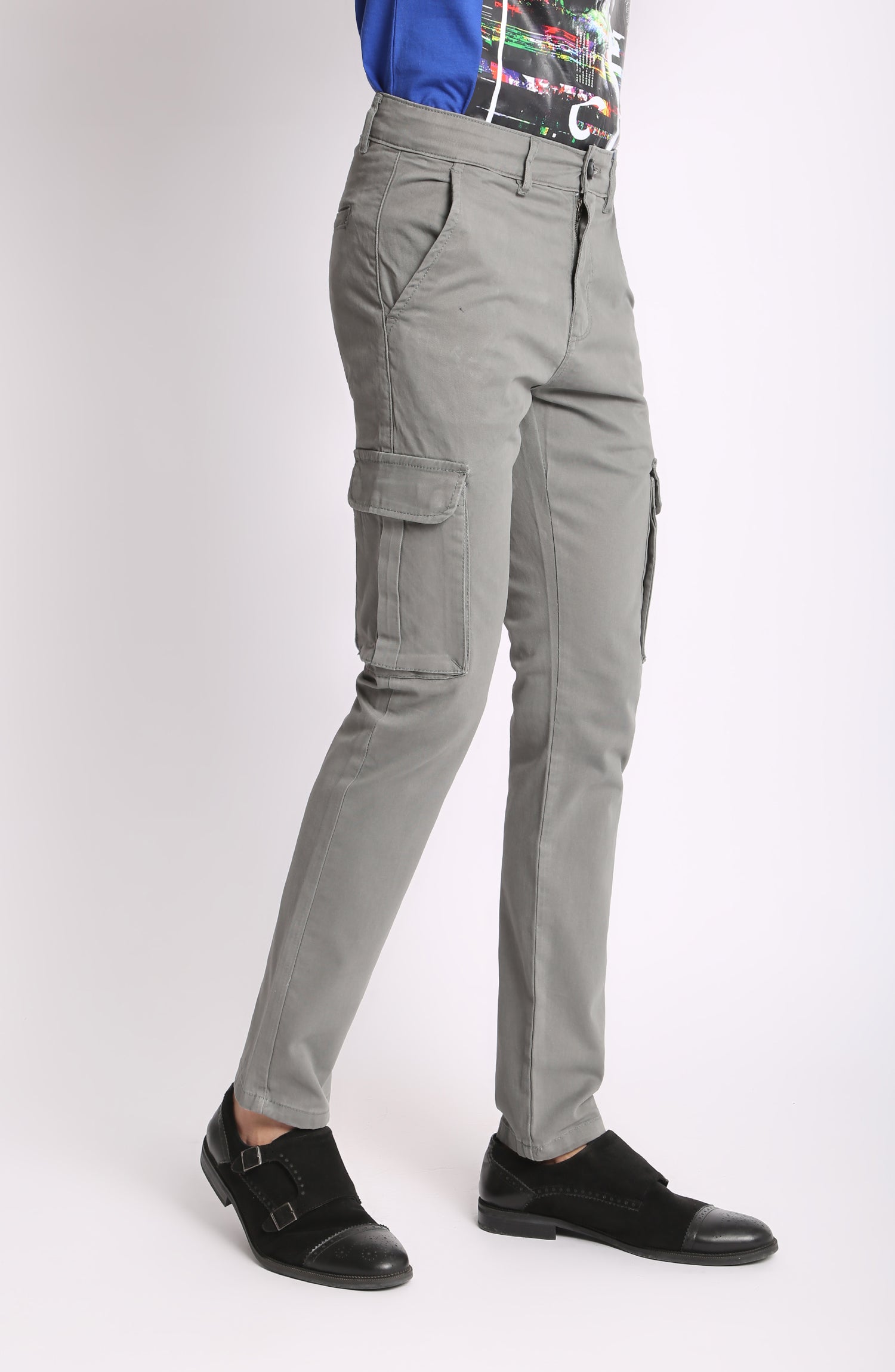 Slim fit cargo trousers - PULL&BEAR