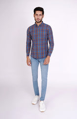 Checkered Yarn Dyed Shirt