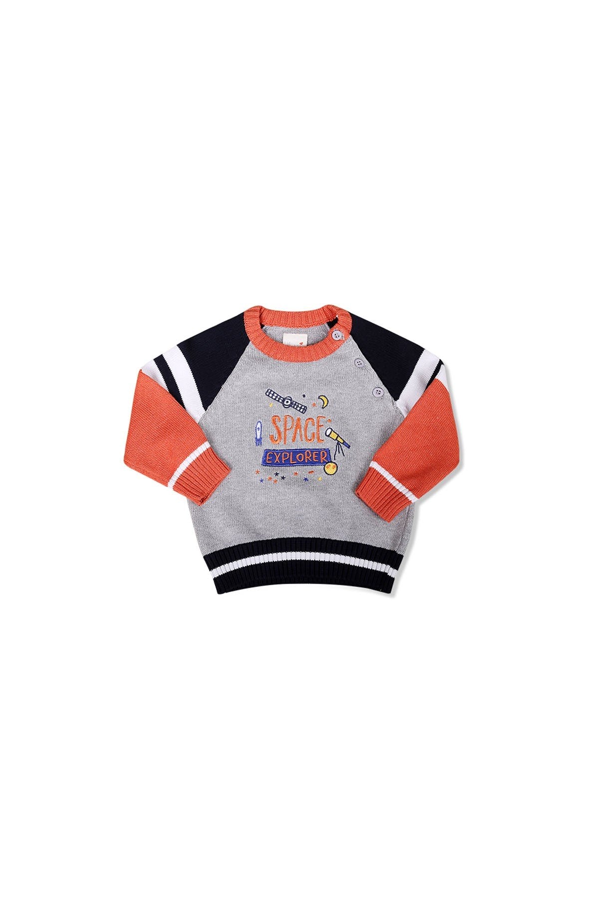 Baby Boys Emb Sweater