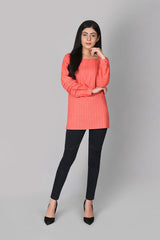 Box Neck Full Sleeve Top